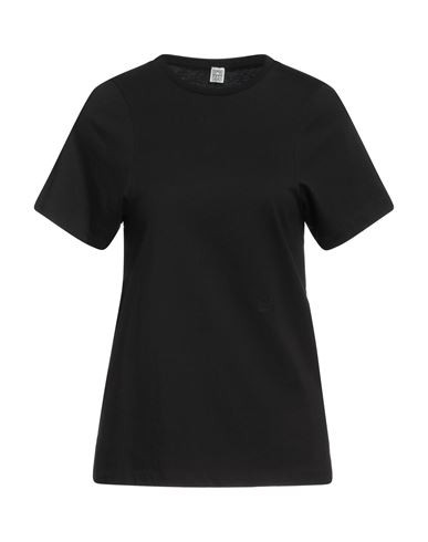 Toteme Woman T-shirt Black Size XXS Organic cotton | YOOX (US)