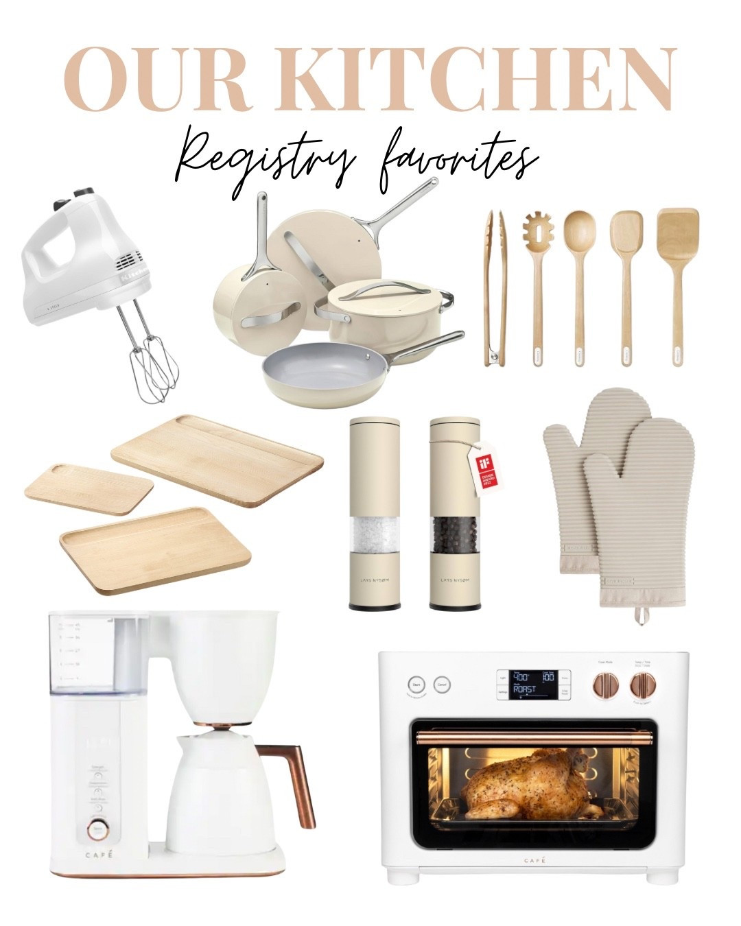 Rounding up our kitchen must-haves from the registry that we’ve loved since day one.

#LTKHome