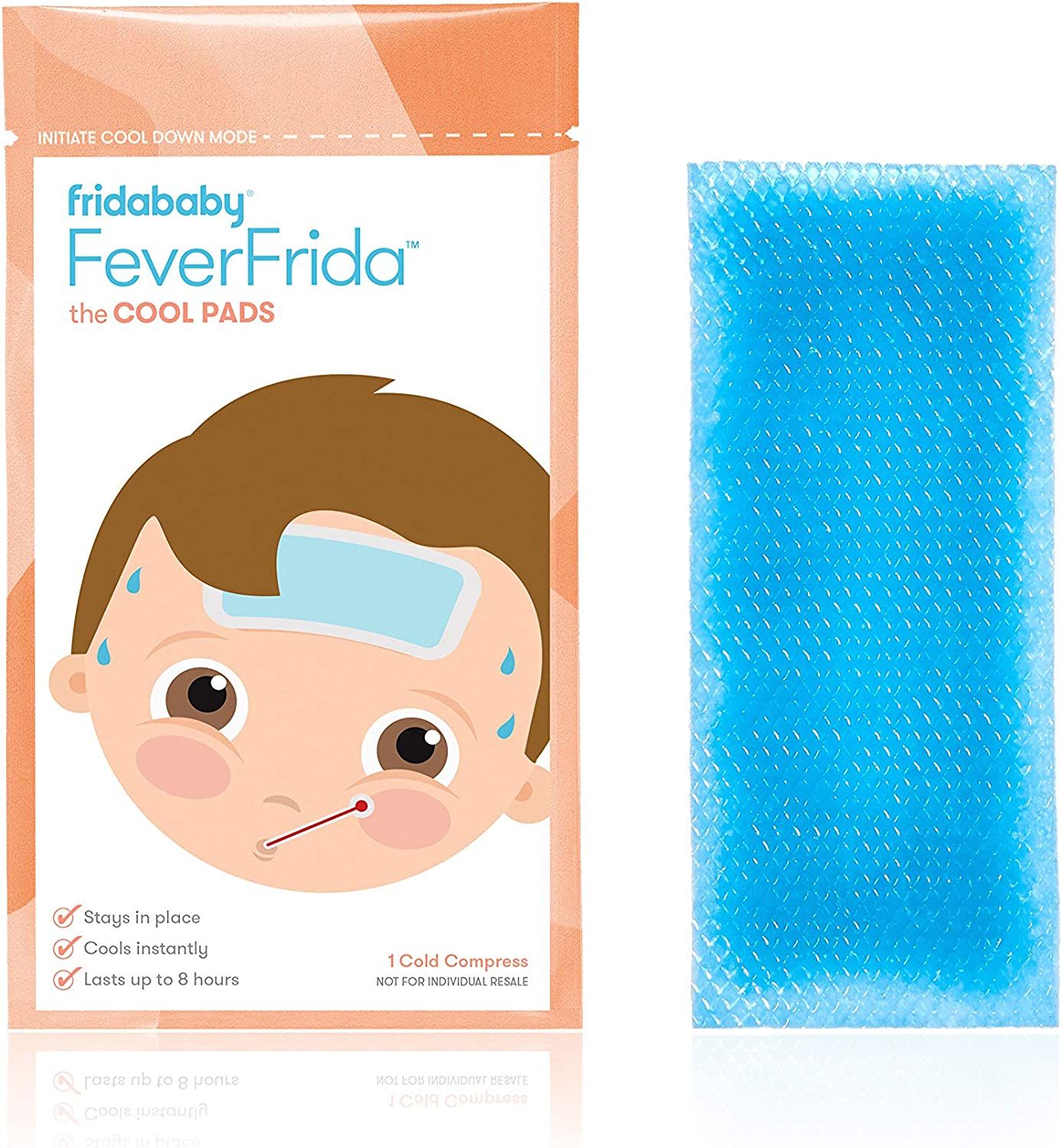 FridaBaby Cool Pads for Kids Fever discomfort by fridababy, 5 Count | Amazon (US)