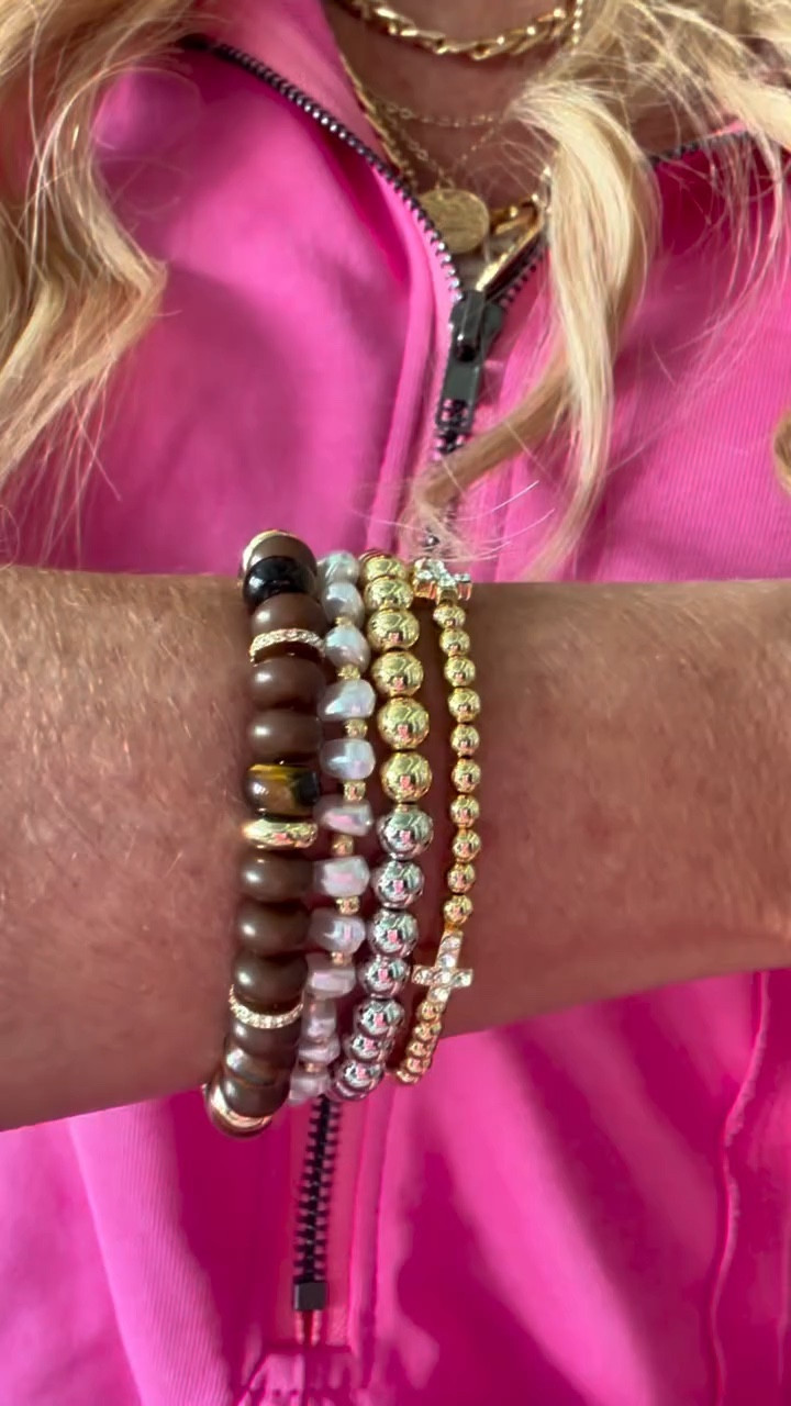 My favorite stacking bracelets from @baublebar are currently on sale for $10 each and the entire site is 20% off this will last until 5/10. I am always getting compliments on my bracelet stacks and this is where I get them all! Grab yours today to keep for yourself or give as a gift. These would make a great Mother’s Day or graduation gift! 

🛍️How to shop my Reels🛍️
1. Comment below with the words SHOP NOW to get links sent directly to your DMs.
2. Tap the link in my Bio and click on Shop My Instagram.
3. Download the free @shop.ltk app and search for me (Styletolivein) under influencers. Tap any photo to bring up shoppable thumbnails and tap any thumbnail to shop! 

#braceletstack #armcandy #jewelrylover #baublebar #stackedstyle #everydayjewelry #accessoriesaddict #styleinspo #ootddetails #fashionreels #dailylook #minimalstyle #chicstyle #trendingreels #fyp