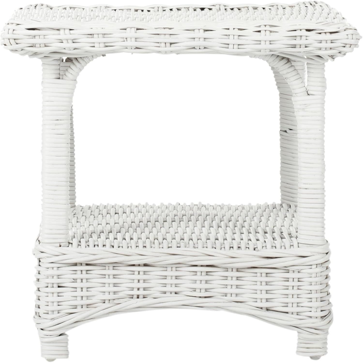 Safavieh Home Collection Bowen Wicker Side Table | Amazon (US)