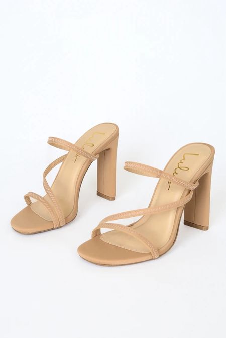 Shop heels! The Ferrara Natural High Heel Sandals are under $40.

Keywords: Sandals, party heels, heels, nude heels, strappy heels, cocktail party, date night heels, date night, date night outfits, spring heels, summer heels 

#LTKfindsunder50 #LTKparties #LTKshoecrush