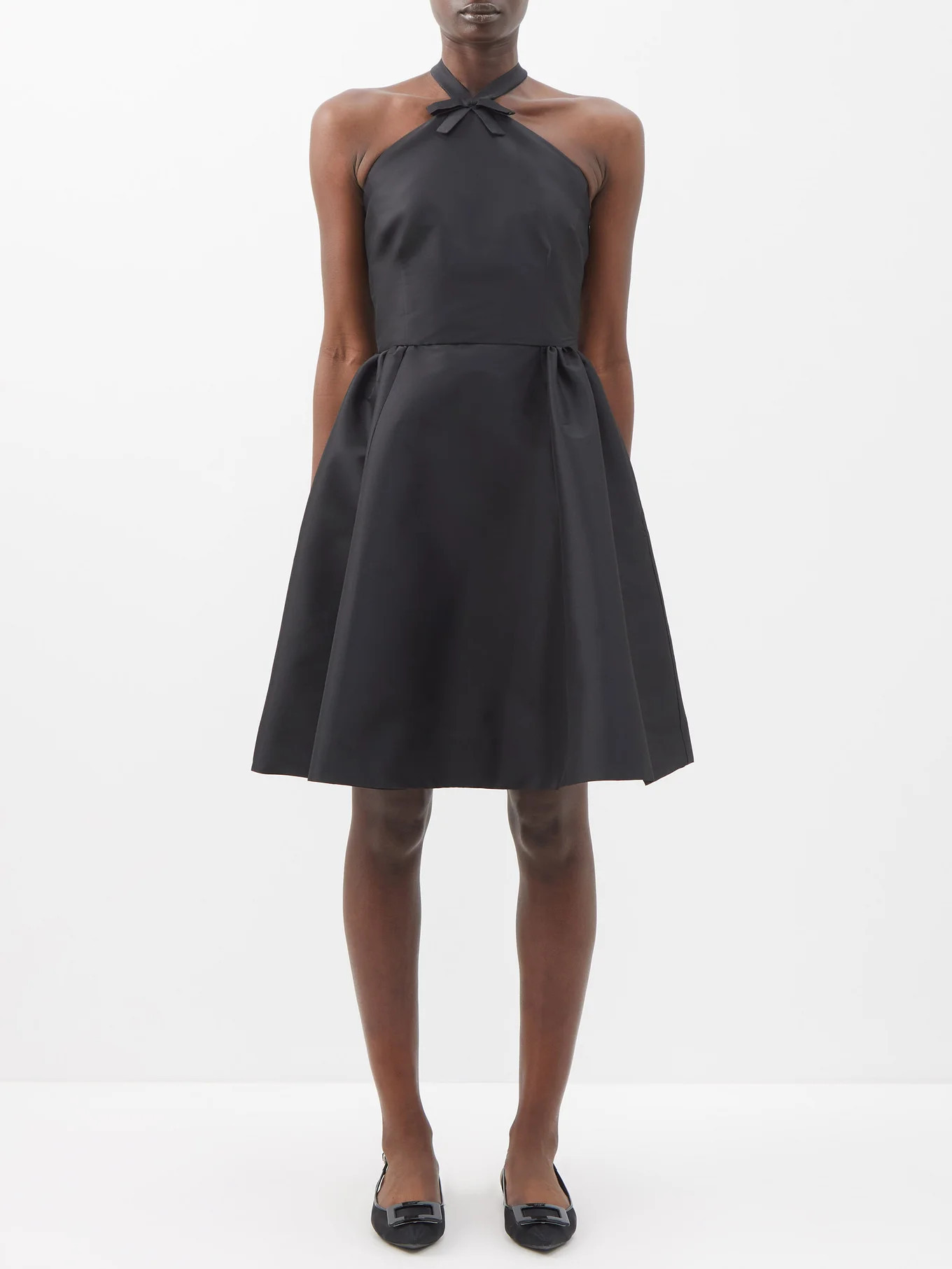 Jones bow-tied satin sleeveless mini dress | BERNADETTE | Matches (US)