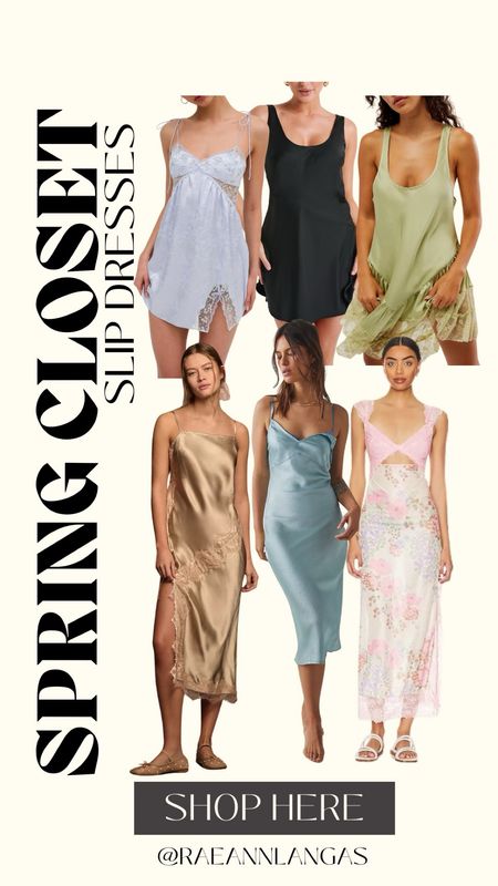 Slip dresses for spring! Craft a stylish spring outfit with any of these as your base layer!

Spring fashion, spring trends, outfit ideas, Easter, spring outfit, outfit inspiration, style inspiration 

#LTKmidsize #LTKstyletip #LTKfindsunder100
