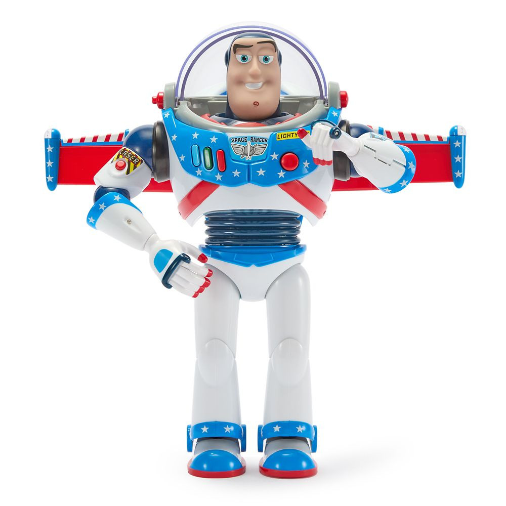 Buzz Lightyear Talking Action Figure \u2013 Toy Story \u2013 250th Independence Day Anniversary \... | Disney Store
