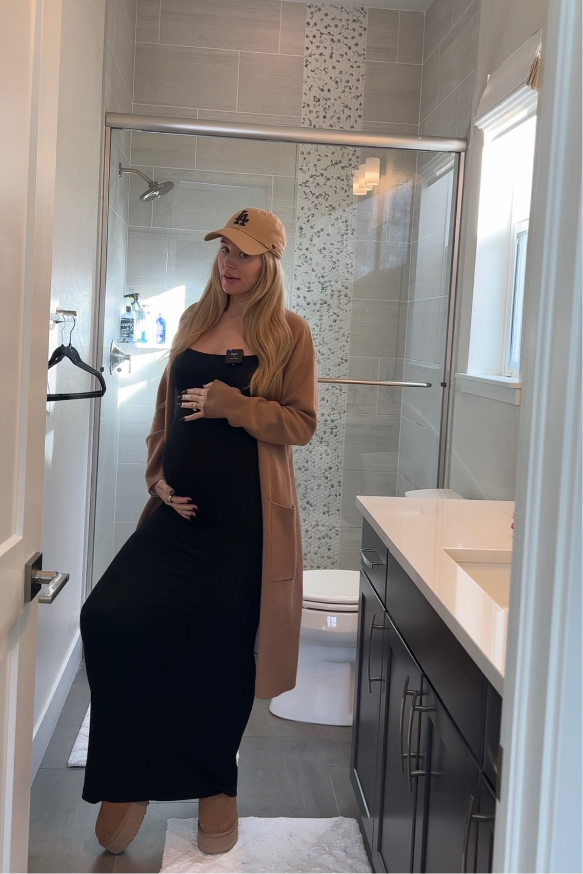 This SKiMs dress is sooo comfy during pregnancy 🙌🏼🙌🏼 

#LTKfit #LTKbump #LTKSeasonal