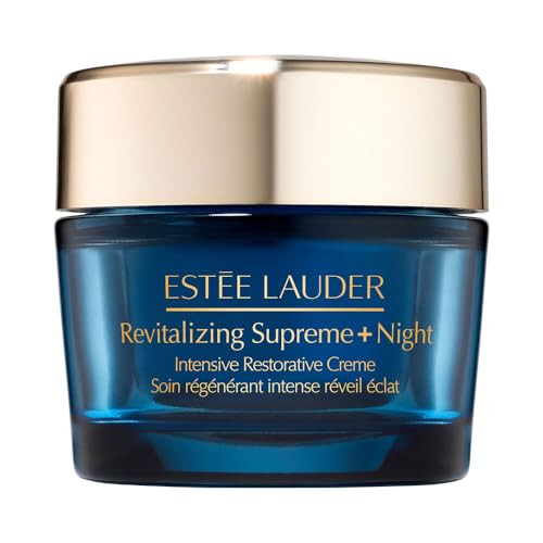 Estée Lauder Revitalizing Supreme+ Night Intensive Restorative Anti-Aging Cream Moisturizer with Hyaluronic Acid, 1.7 oz. | Amazon (US)