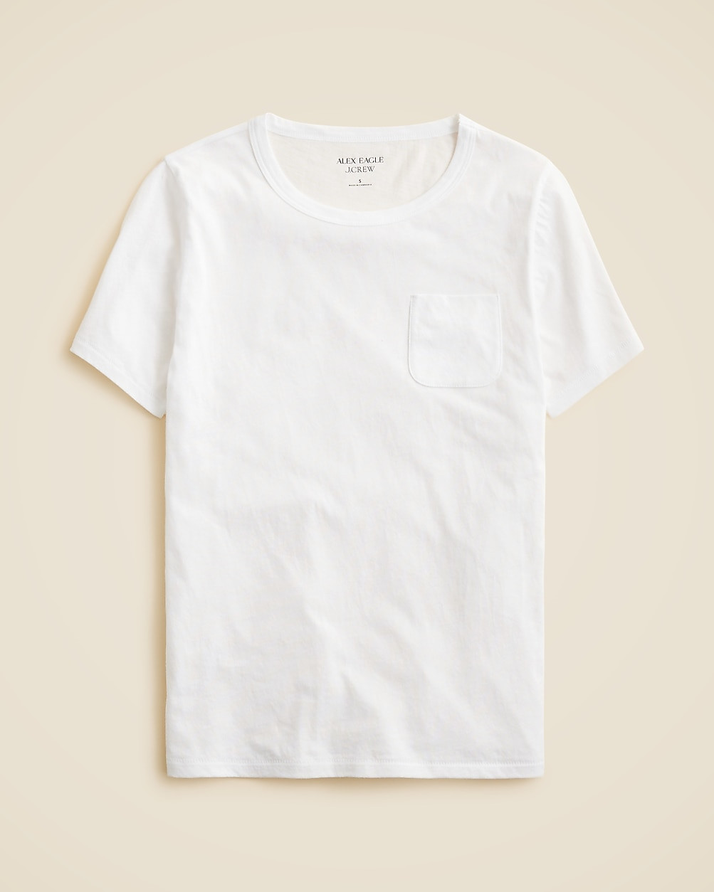 Alex Eagle X J. Crew feather jersey pocket T-shirt | J. Crew US