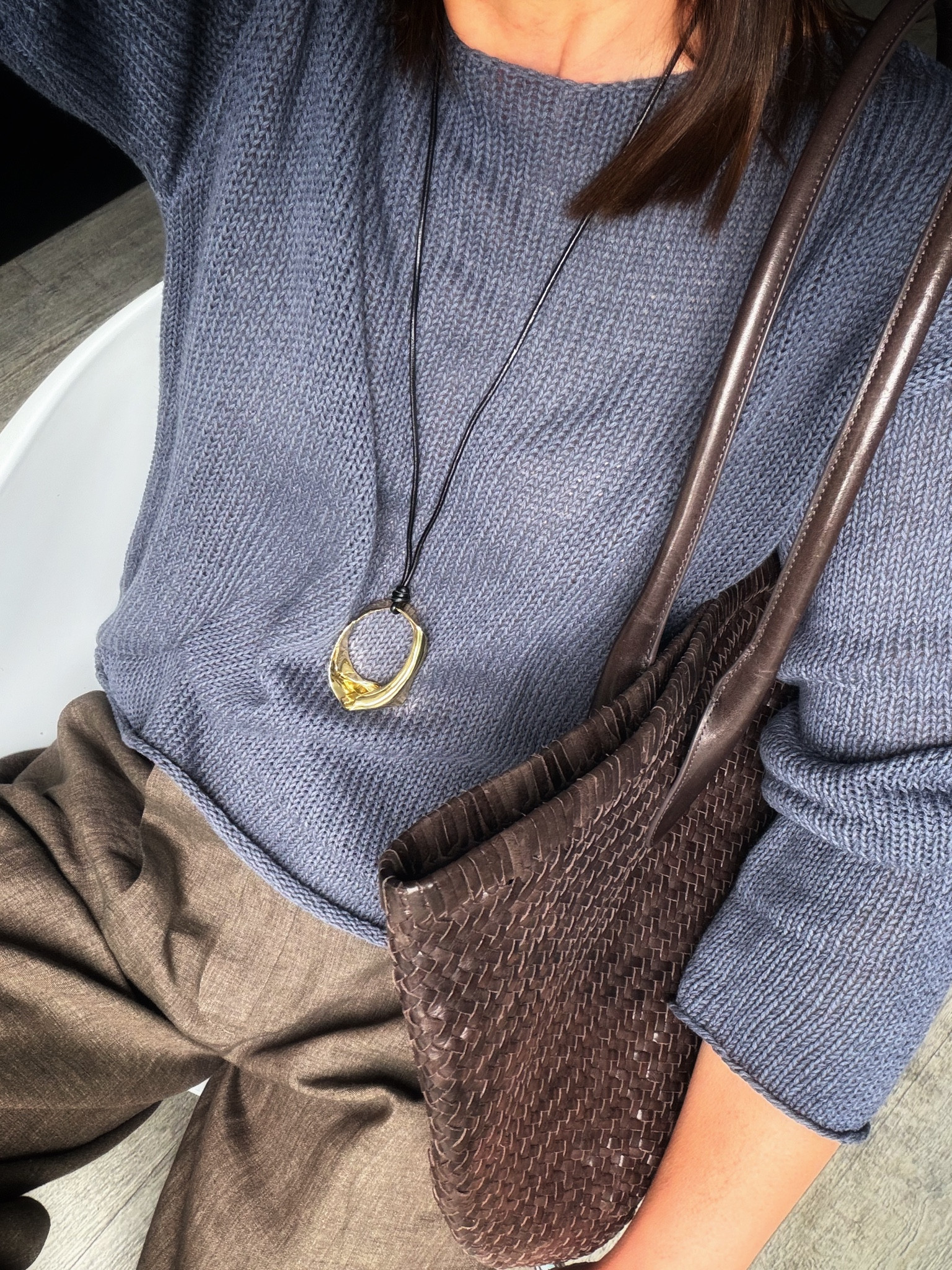 New favourite colour combination unlocked. I already own this jumper in cream and love it so much I have to add this beautiful petrol blue. The trousers and pendant finish the look perfectly. 
I’m in a 10 trousers, medium jumper x

#LTKover50style #LTKspring #LTKstyletip