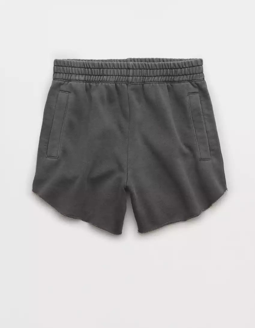 Aerie Fleece-Of-Mind High Waisted Short | Aerie