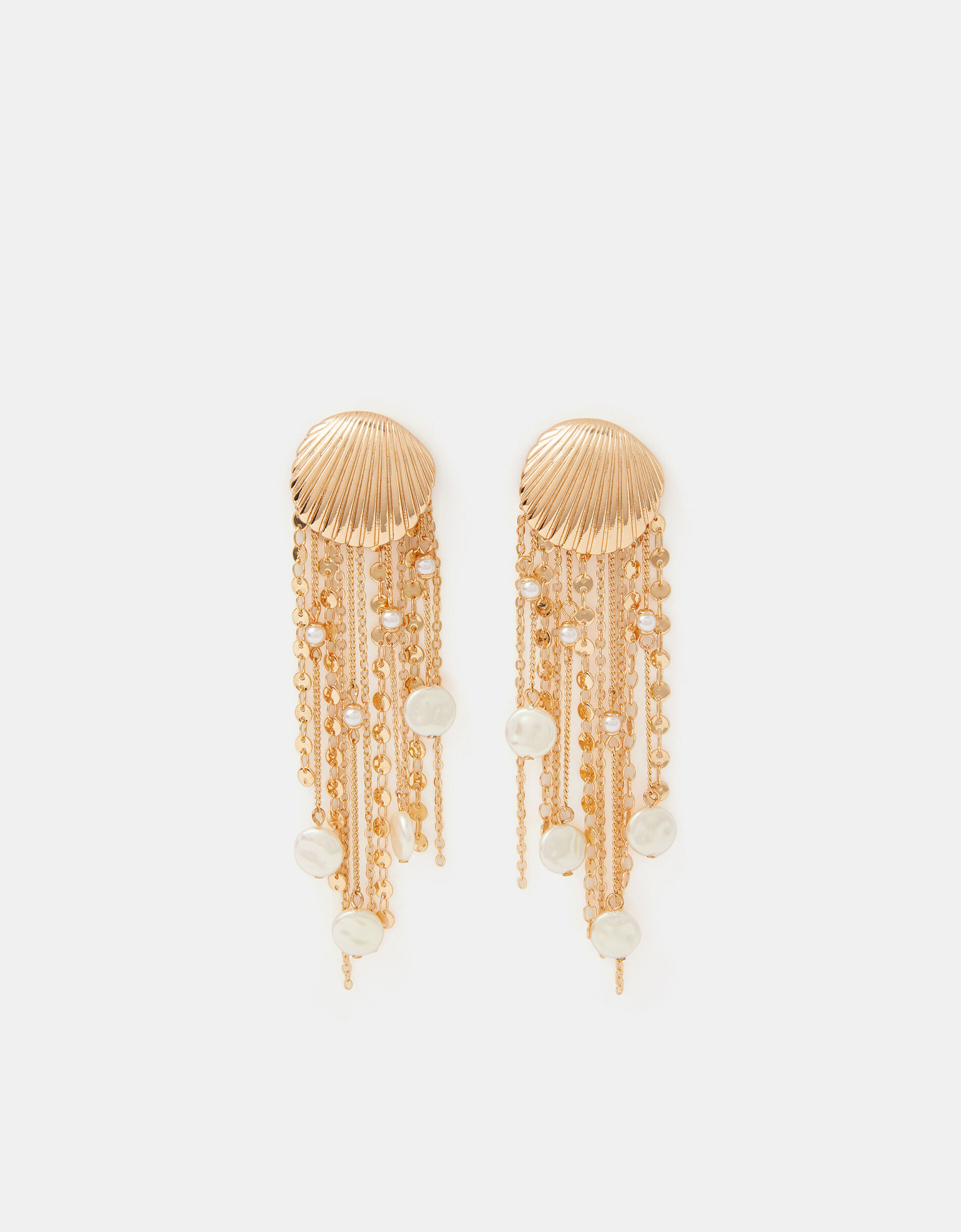 Statement Seashell Drop Earrings | Accessorize (Global)