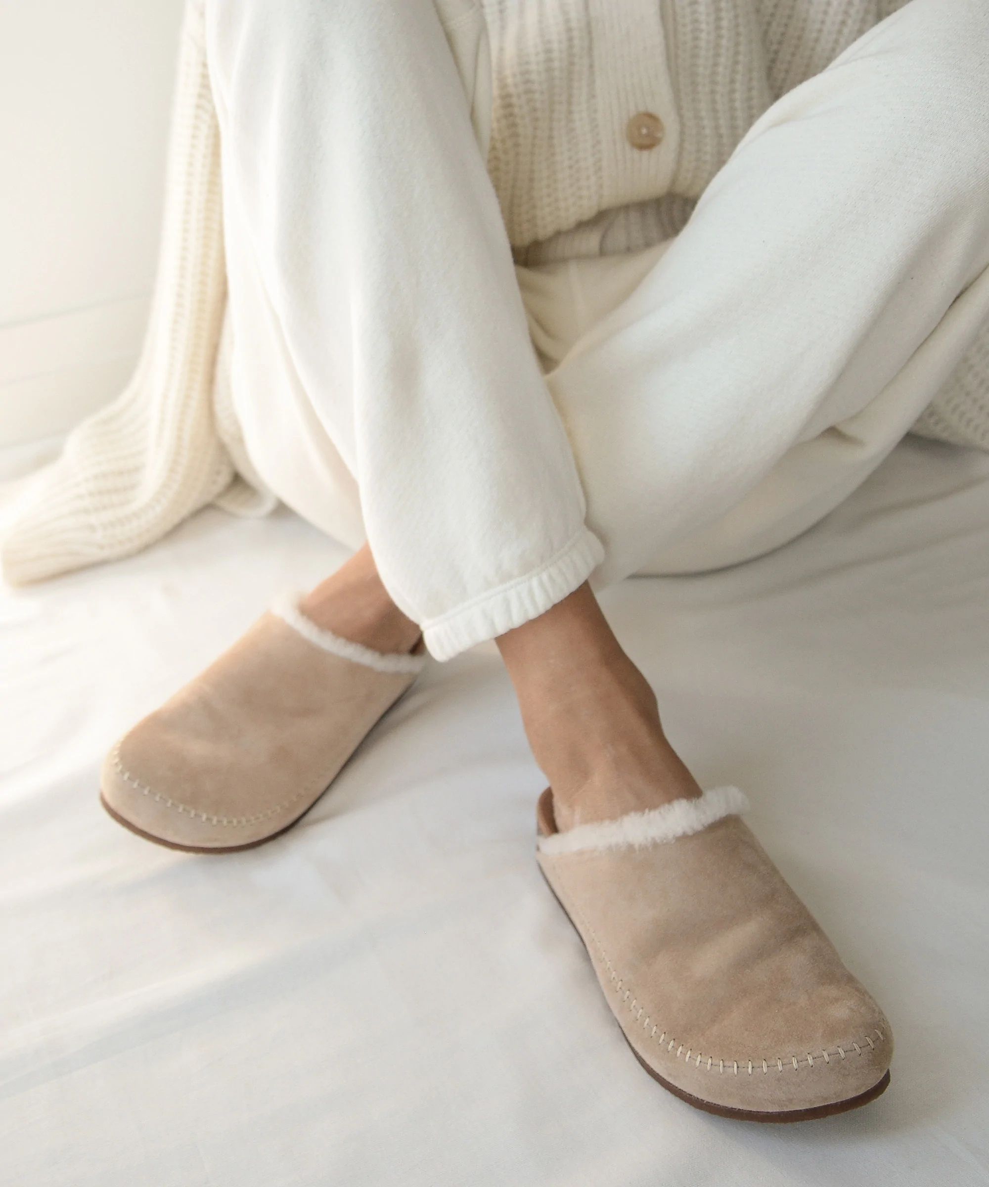 Shearling-Lined Moc Clog | Jenni Kayne