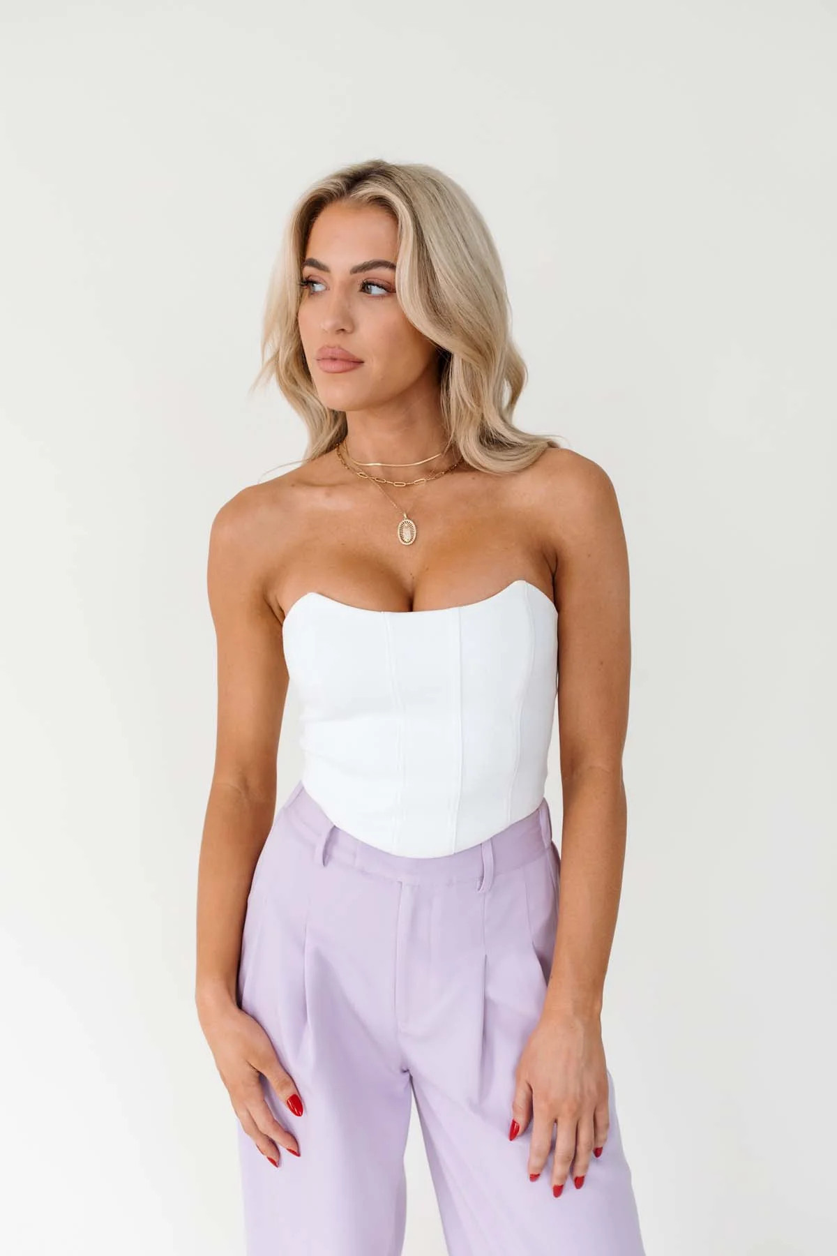 Lennon Strapless Top | The Post