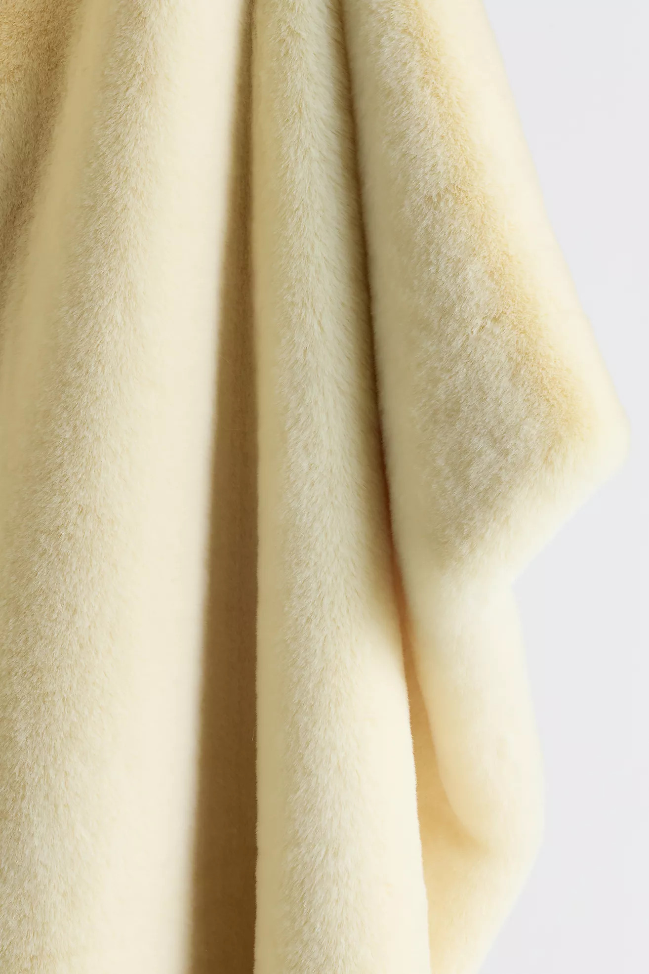 Sophie Faux Fur Throw Blanket | Anthropologie (US)