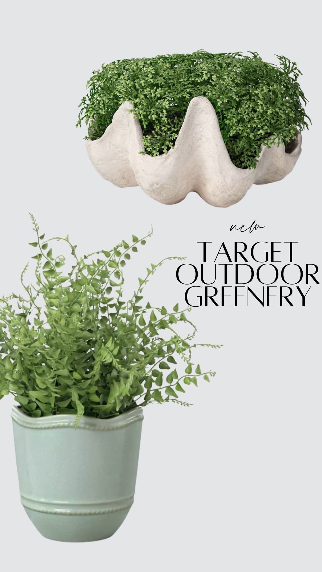 New @Target outdoor greenery and planters! The easiest way to refresh your outdoor space for warm weather

#LTKSeasonal #LTKHome