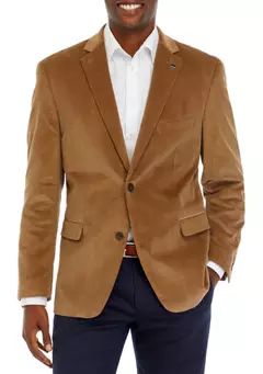 Wheat Corduroy Faux Suede Sportcoat | Belk