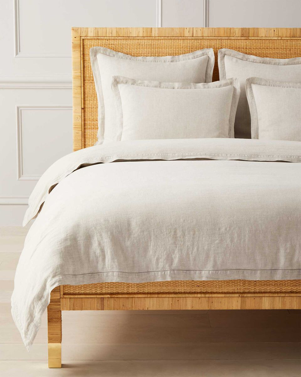 Portofino Linen Duvet Cover | Serena and Lily