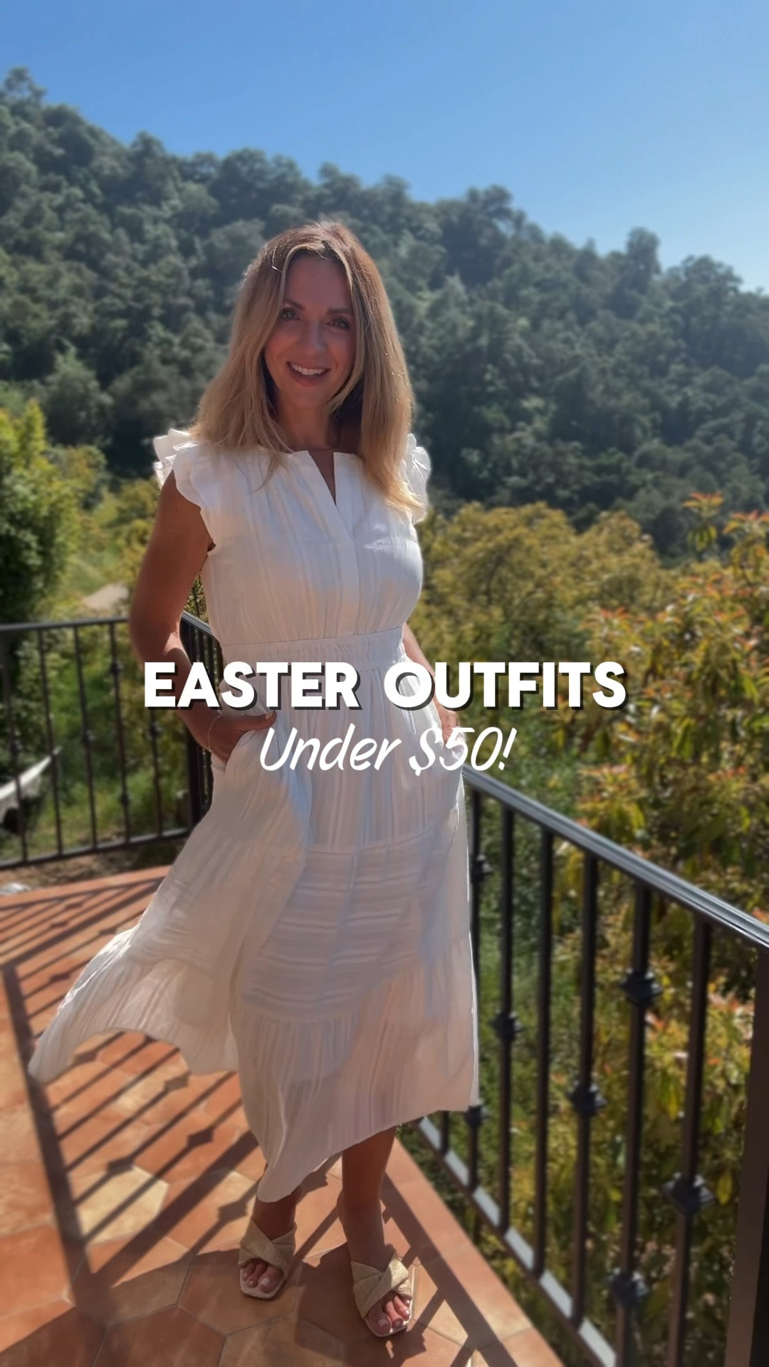 Spring dresses & spring outfits you’ll wear on repeat 🌸 2026 Easter dress women + Easter outfits women all under $50

Sharing the cutest affordable finds that feel elevated but won’t break the bank 🤍 These amazon pieces are perfect if you’re still looking for your 2026 Easter dress women or easy Easter outfits women that ship fast and arrive in time.

Think flowy spring dresses, a flattering jumpsuit, and effortless sets you can style again and again ✨

I’m styling them with the cutest viral wedges from @Target — raffia espadrille wedge, true to size, soft with a little stretch in the toe so you can actually wear them all day 🙌🏼 linking them here because the best Target shoes always sell out fast

Also wearing my new favorite sunglasses from WMP — such a good elevated, everyday pair 🕶️ Designer look for $50!

Also perfect for Mother’s Day, brunch dates, graduations, baby showers, and all your vacation outfits beach / resort outfits this season ☀️

Wearing a medium and all of these dresses, I am 5’7" and a size 6 for reference






#LTKootd #LTKSaleAlert #LTKOver40