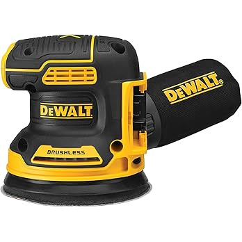 DEWALT 20V MAX Orbital Sander, 12,000 OPM, Brushless Motor for Extra Long Run Time, Bare Tool Onl... | Amazon (US)