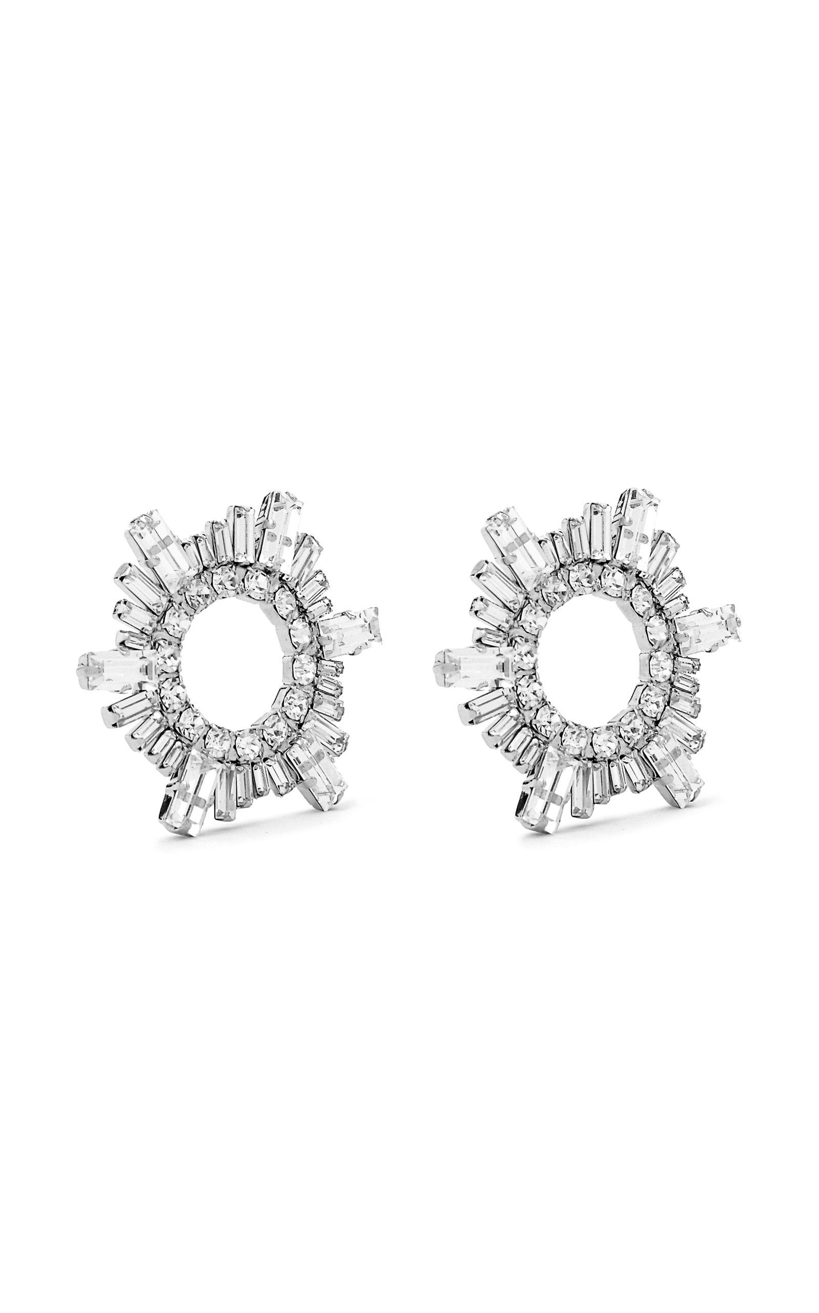 Begum Mini Crystal-Embellished Earrings | Moda Operandi (Global)