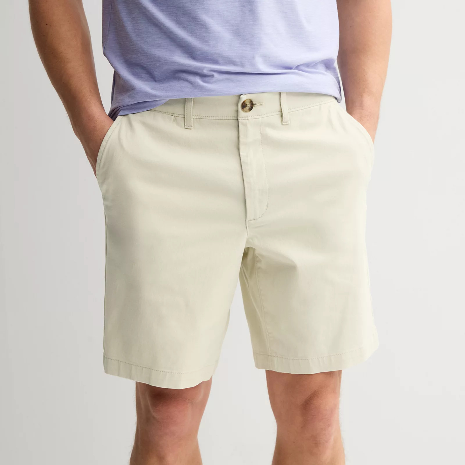 Men's Sonoma Goods For Life® 9" Flexwear Flat Front Shorts | Kohl's