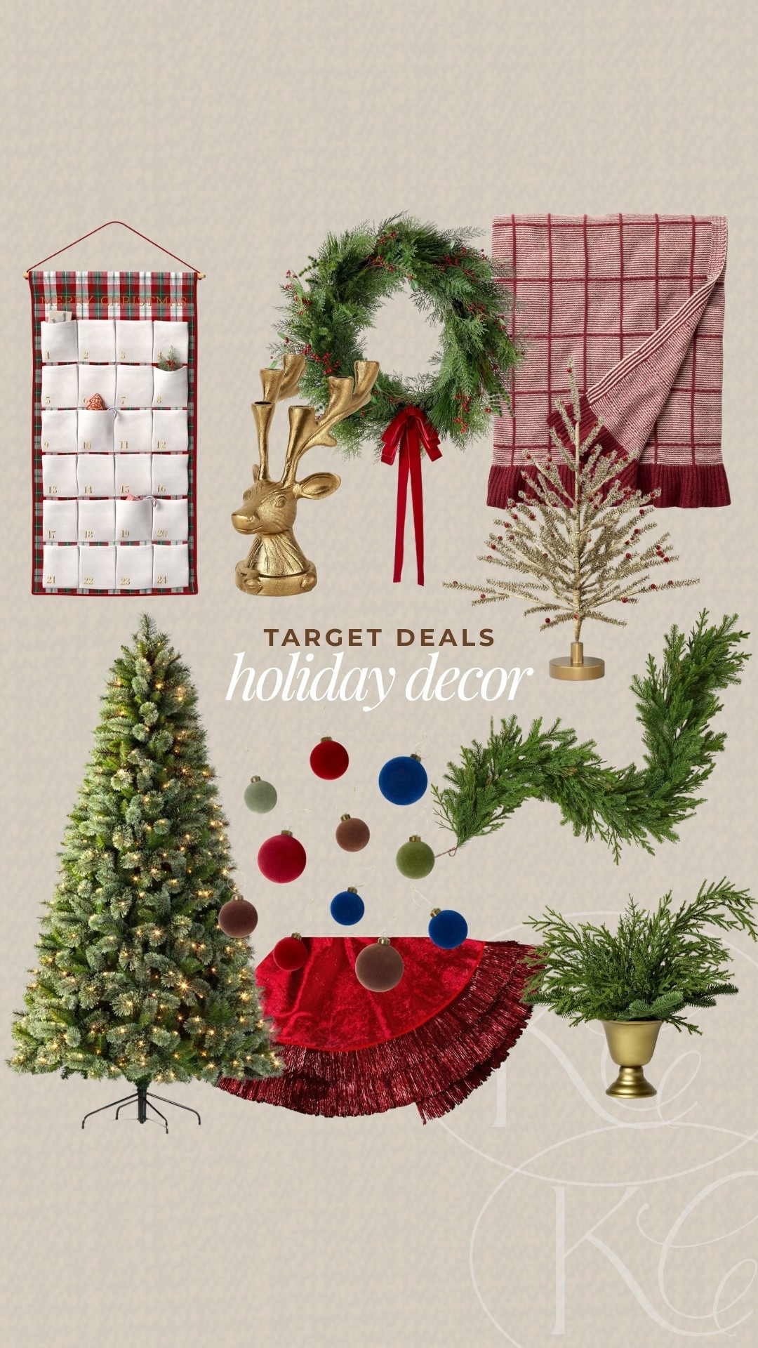 Target deals holiday decor. Get up to 50% off select holiday decor  . 

#LTKSeasonal #LTKSaleAlert #LTKHoliday