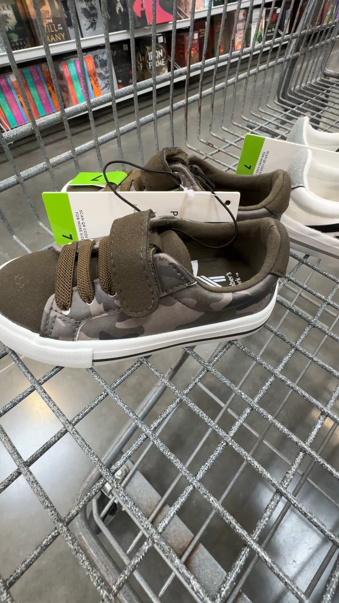 I spotted the cutest Member’s Mark Kids tennis shoes at Sam’s Club yesterday. They come in sizes 7T-13k and in several really cute designs. They’re easy to slip-on with adjustable hook-and-loop closure for a secure fit. Get them now before they sell out for $13.98 each!