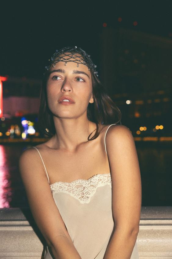 LACE CAMISOLE DRESS | Zara UK