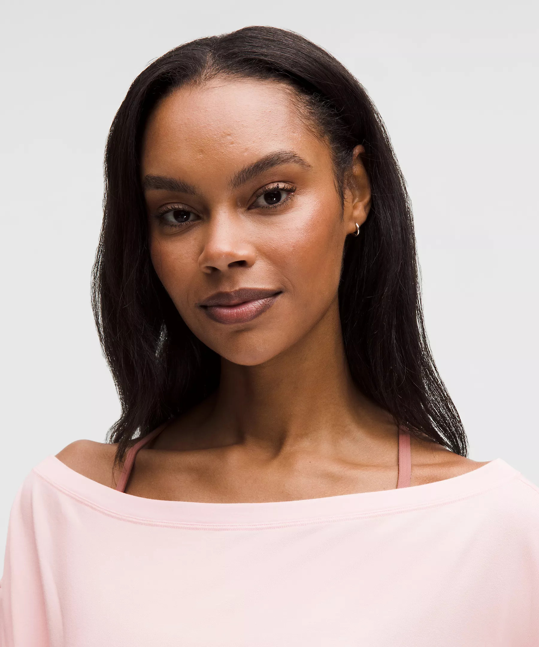 BeCalm Oversized Boatneck Long-Sleeve Shirt | Lululemon (US)