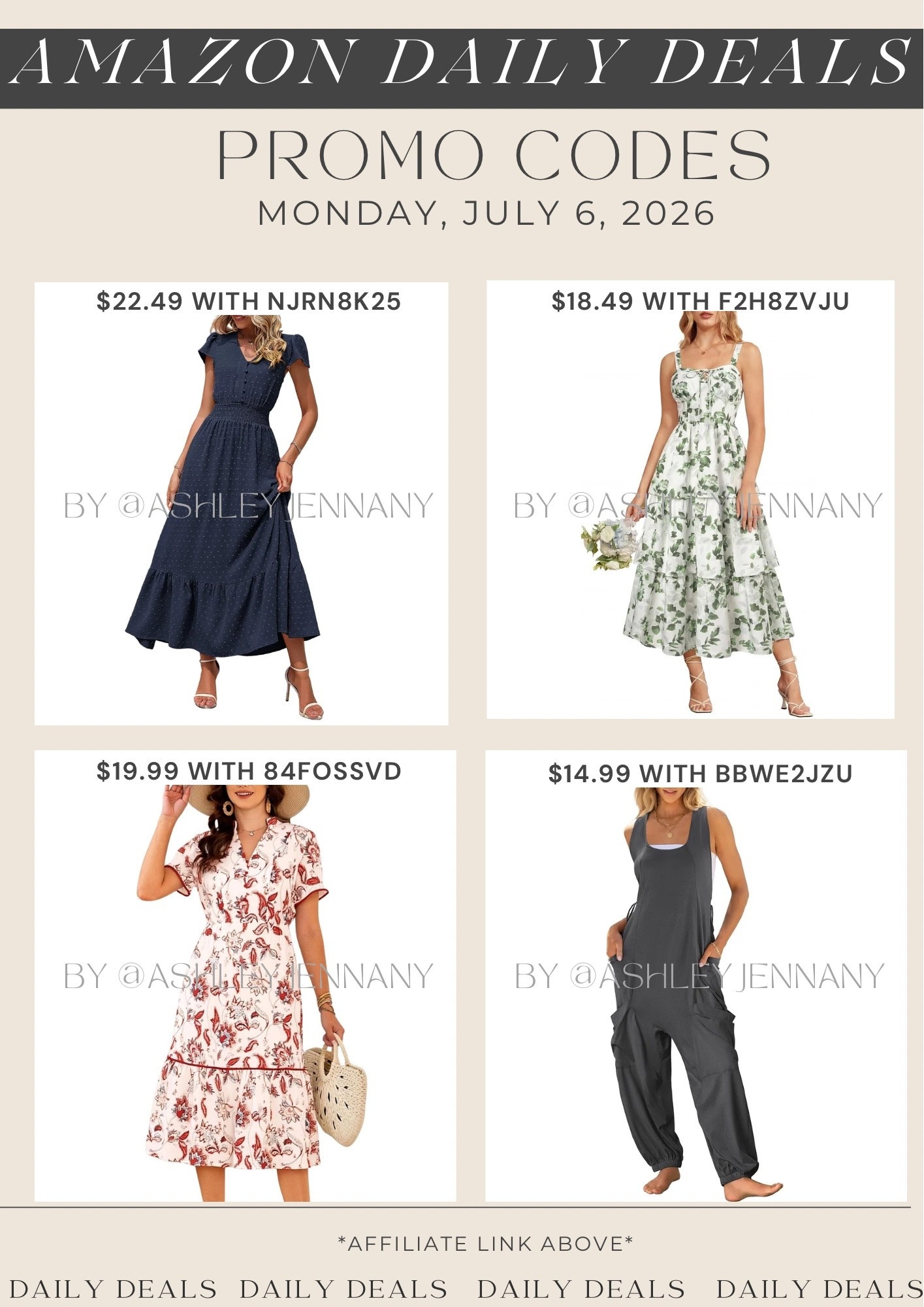 Amazon deals

#LTKSaleAlert #LTKMidsize #LTKootd