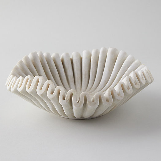 Ruffled Marble Bowl | Terrain