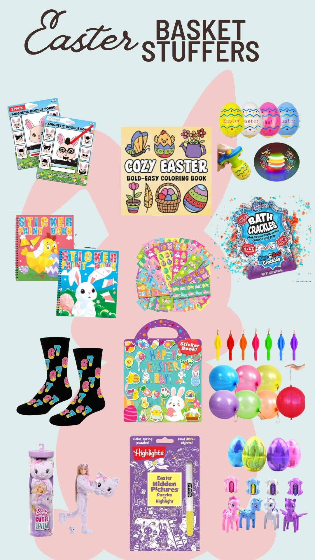 Easter basket stuffers I got for the kids 

#LTKSeasonal #LTKKids #LTKmomlife