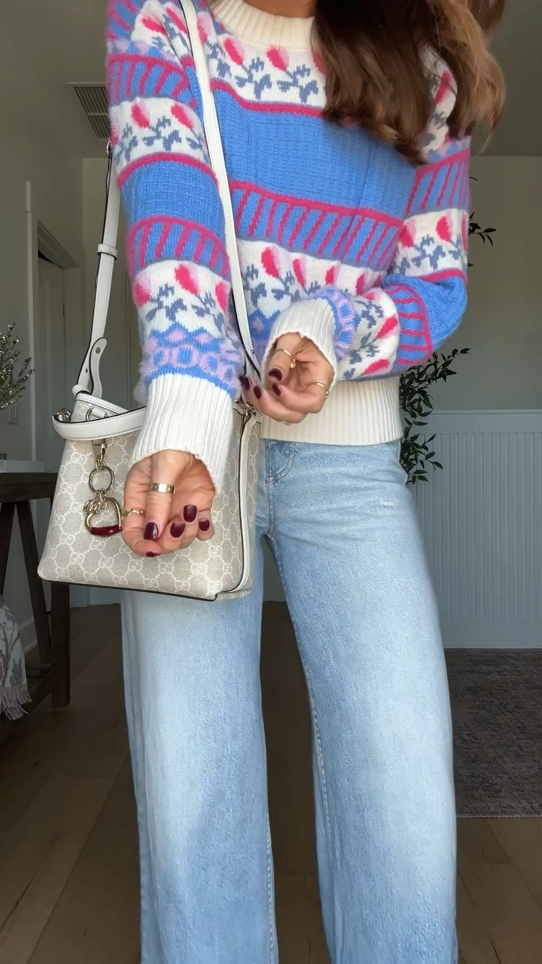 Obsessed with this new Target sweater for spring in XXS. Rag & Bone Miramar ankle sweatpants jeans in 23 - 100% cotton and most people need to size down 1! Spring outfit. Winter outfit. My outfit of the day. Elevated casual outfit. Mom outfit. 

#LTKootd #LTKgrwm #LTKPetite