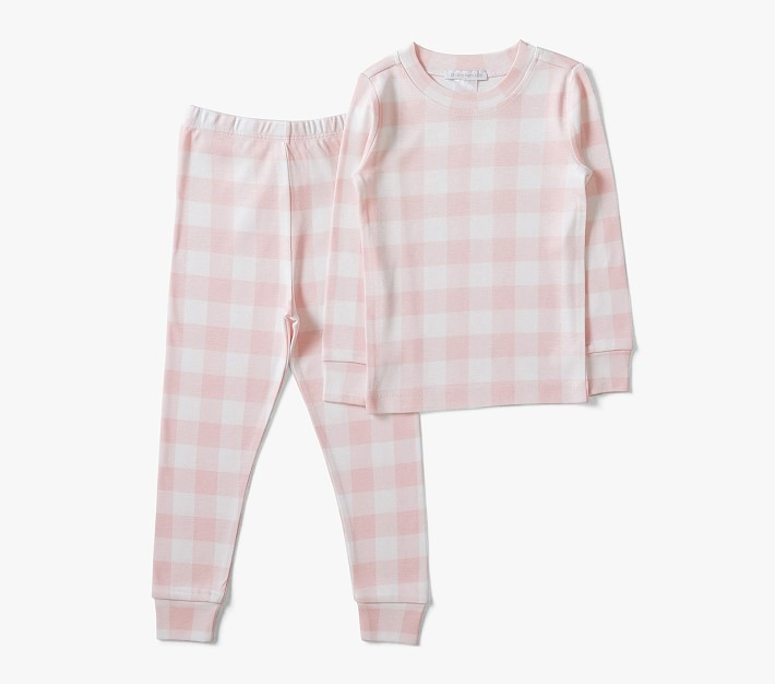 Silky TENCEL™ Check Pajama Set | Pottery Barn Kids