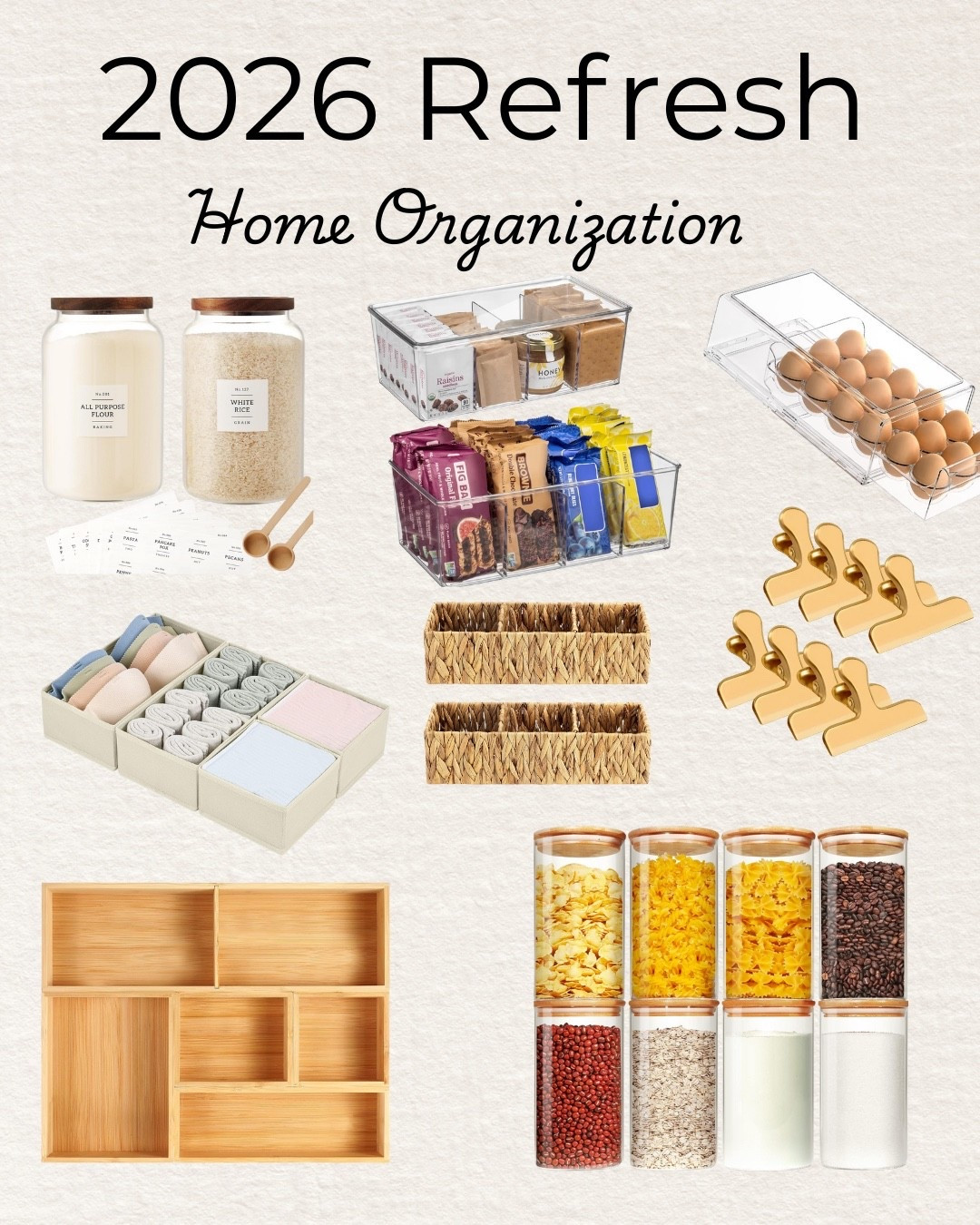 Home organization 🙌

Organization | home | refresh | kitchen | organized | foodie | jars | baskets | amazon 

#organization #homeorganization 
#home #kitchen #foodie #jars #amazon #organized 

#LTKHome #LTKfoodie #LTKselfcare