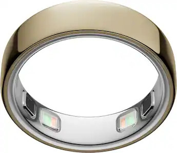 Oura - Ring 5 - Smart Ring - Size Before You Buy with OR5 Sizing Kit - Size 7 - Gold - (2026) | Best Buy U.S.