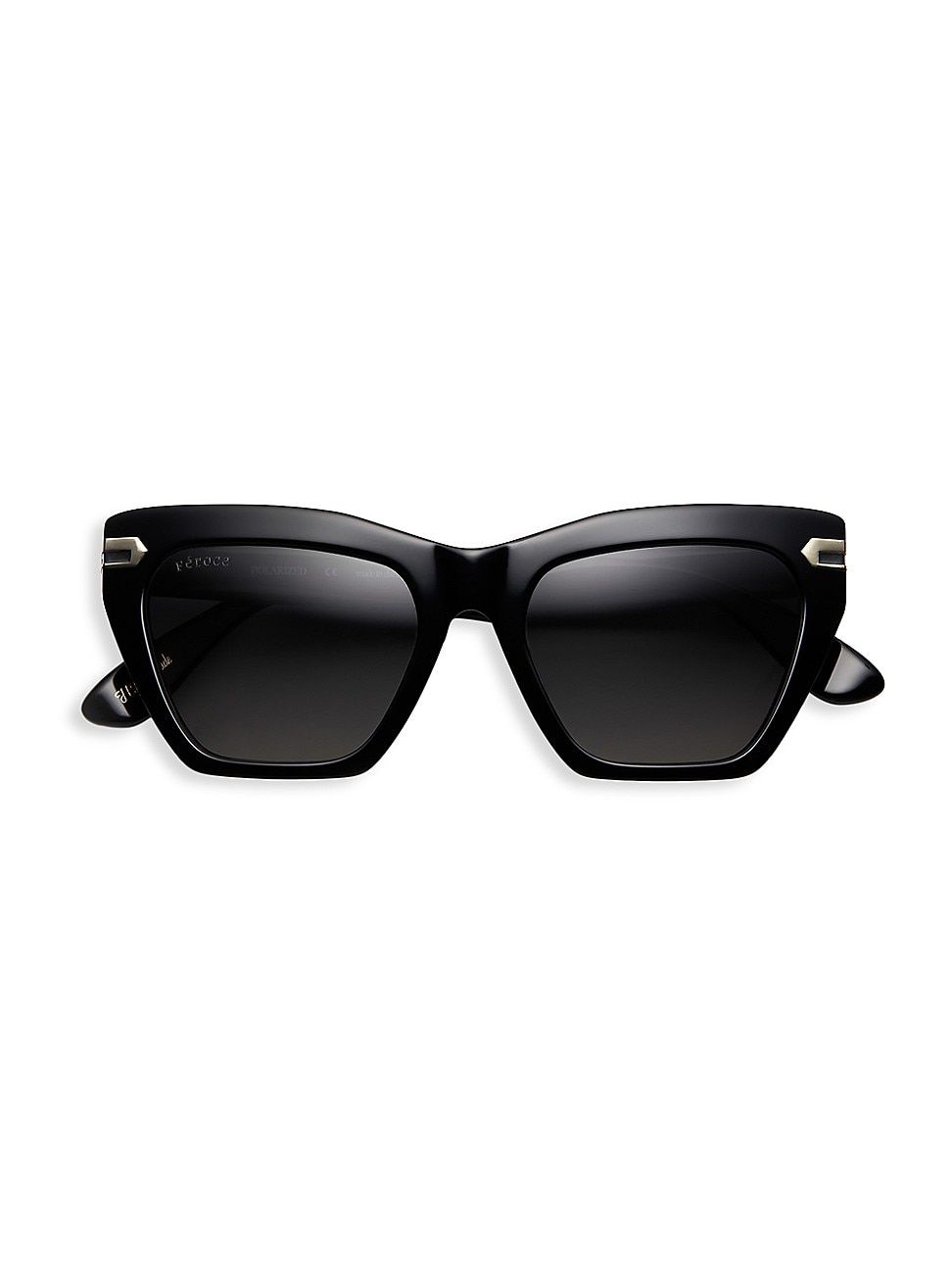Women's Heather Blackout 51MM Cat Eye Sunglasses - Black - Black | Saks Fifth Avenue