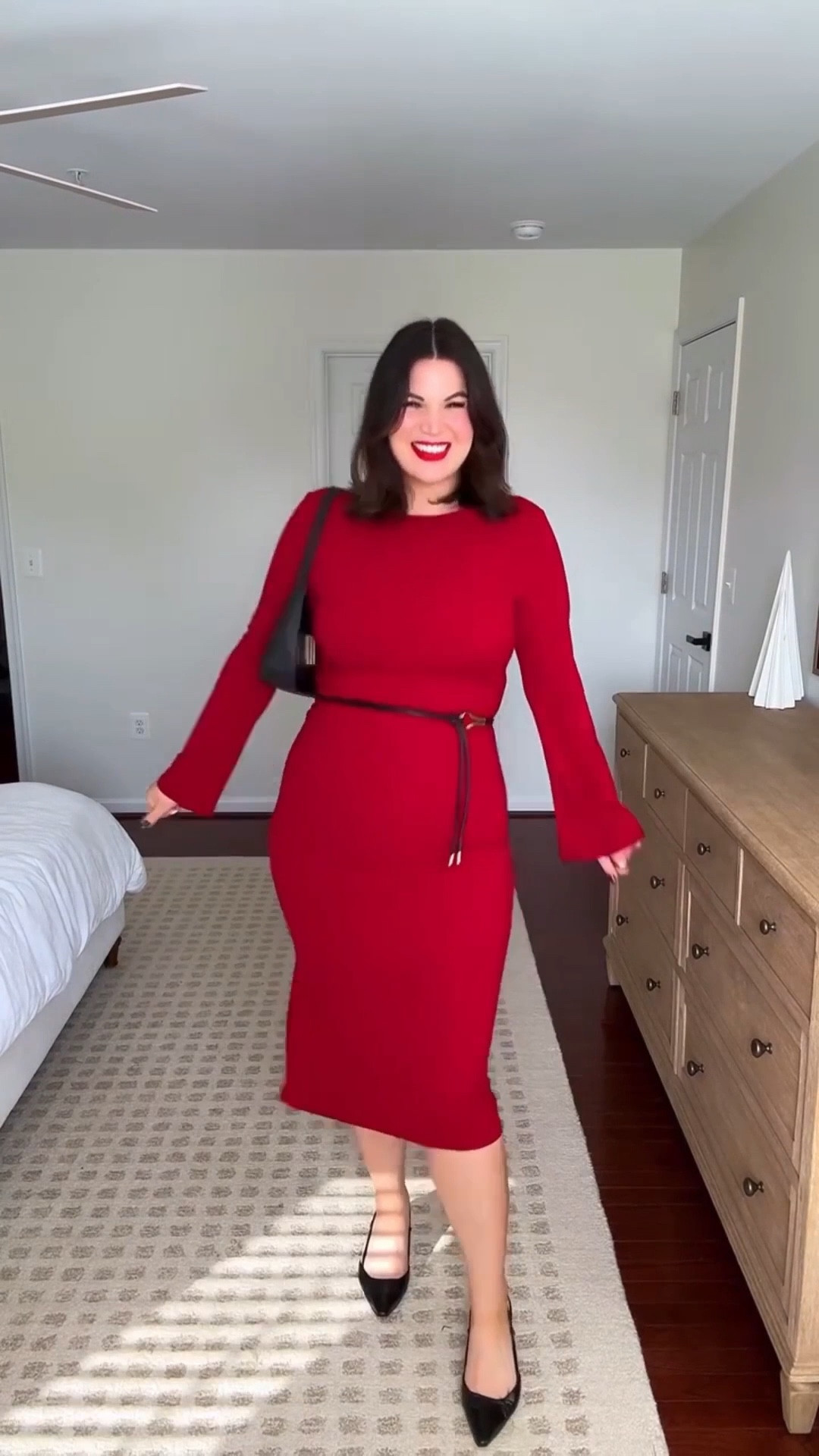 Midsize holiday outfit for an office party! 

Sizes:
Dress / shapewear / bralette : size xl Heels : 9.5 




#LTKMidsize #LTKHoliday #LTKootd