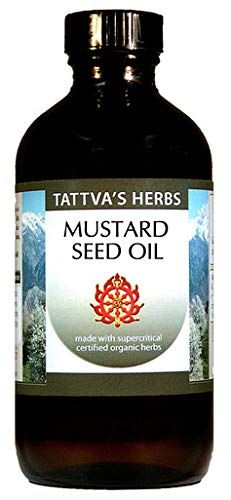 Mustard Seed Oil - Non GMO Unrefined Cold Pressed Soothes Sore Joints, Balances Kapha, Nourishes ... | Amazon (US)