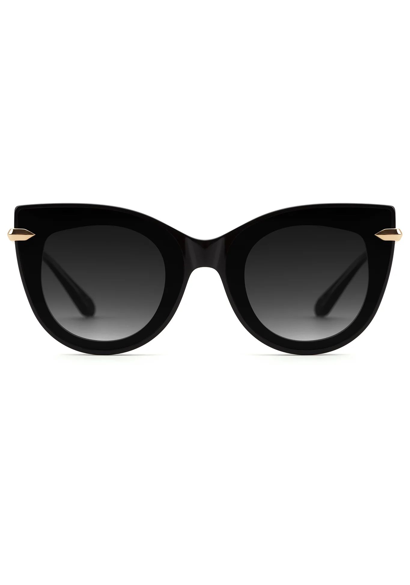 Black and Crystal 24K | KREWE Eyewear