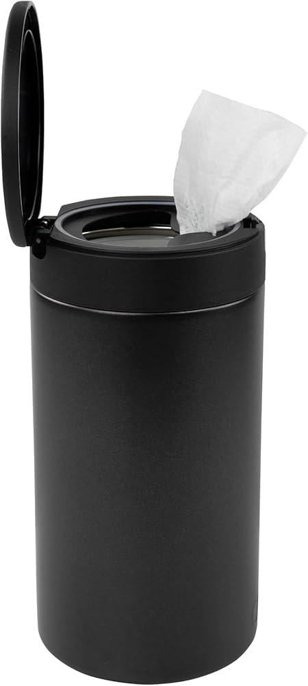 Spectrum Disinfecting Wipes Container with Push Button Lid - Refillable Dispenser for Bathroom, K... | Amazon (US)