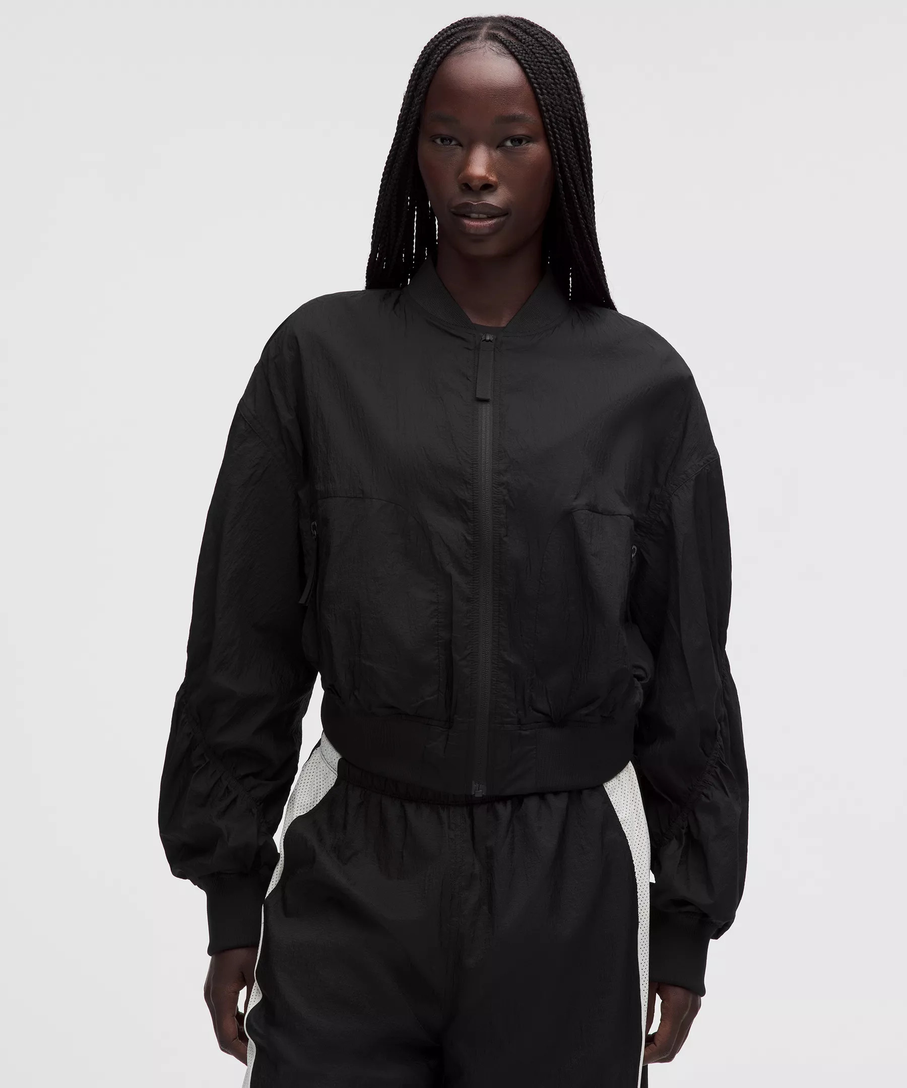 Curved-Hem Cropped Bomber | Lululemon (US)