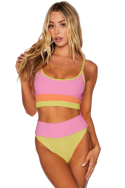 Eva Top Fruity Colorblock | Beach Riot