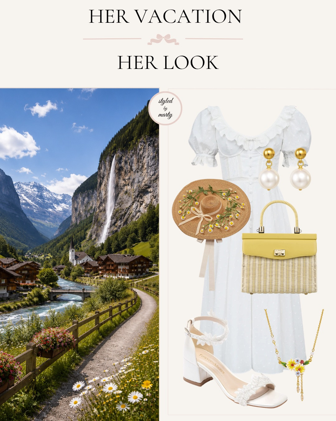 ✨Her Vacation - Her Look✨🏝️🚤☀️

🌼SELENICHAST “Use Code: marty26 - 26% off”

Vacation outfit, vacation dress, vacation style, feminine outfit, feminine aesthetic, resort wear, staycation, lake outfit, beach outfit, swimwear, bikini, coquette style, cottage core style, cottage core dress, luxury fashion, romantic style, elegant outfit, swimsuit, floral swimwear, floral fashion, floral dress

#LTKsummer #LTKstyletip #LTKswimwear