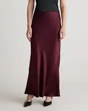 100% Washable Silk Maxi Skirt | Quince