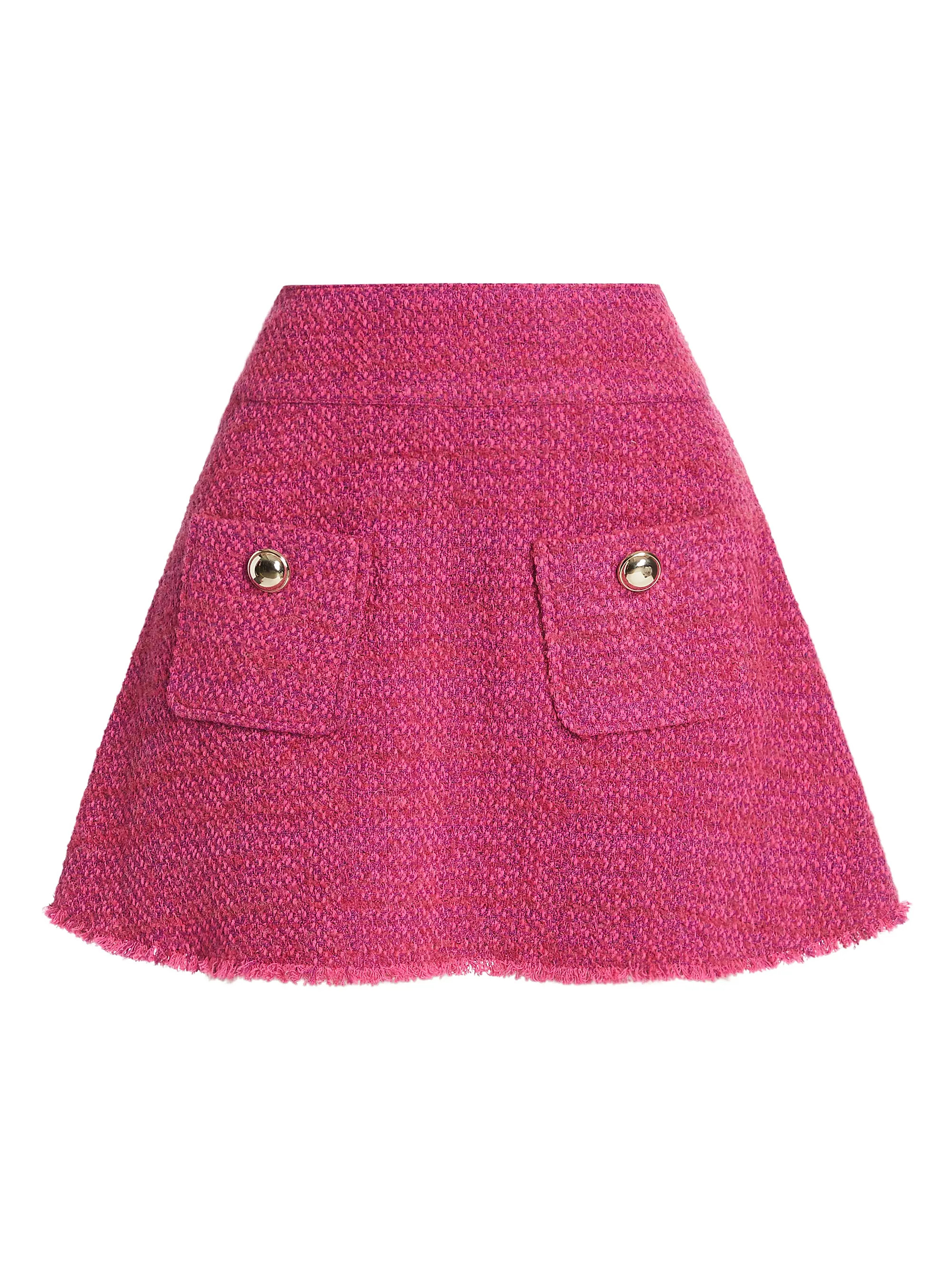 Bonnie Tweed Fit & Flare Miniskirt | Saks Fifth Avenue