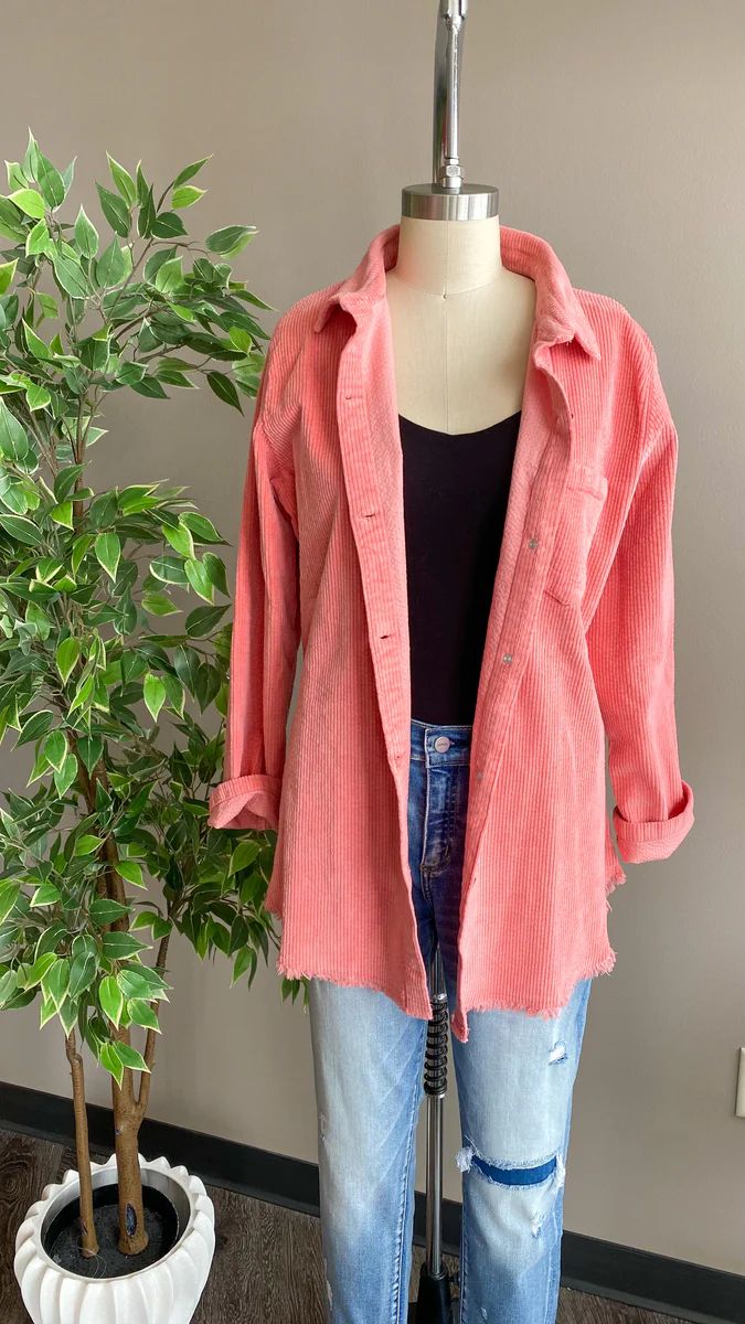 Eve Corduroy Jacket | Ann Jean Boutique