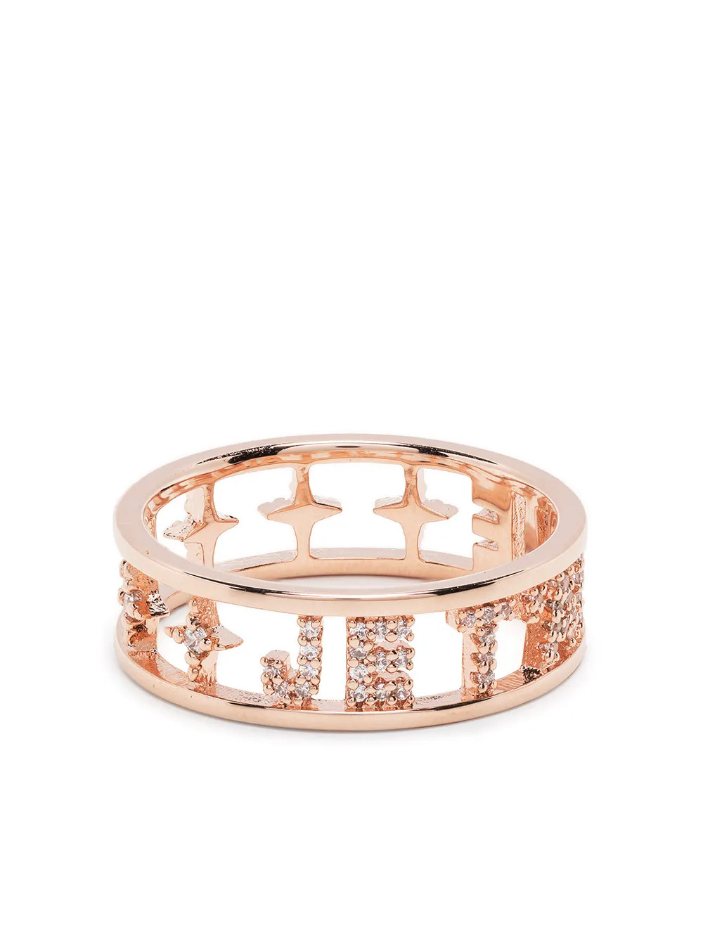 Je T'aime crystal-embellished cuff | Farfetch Global