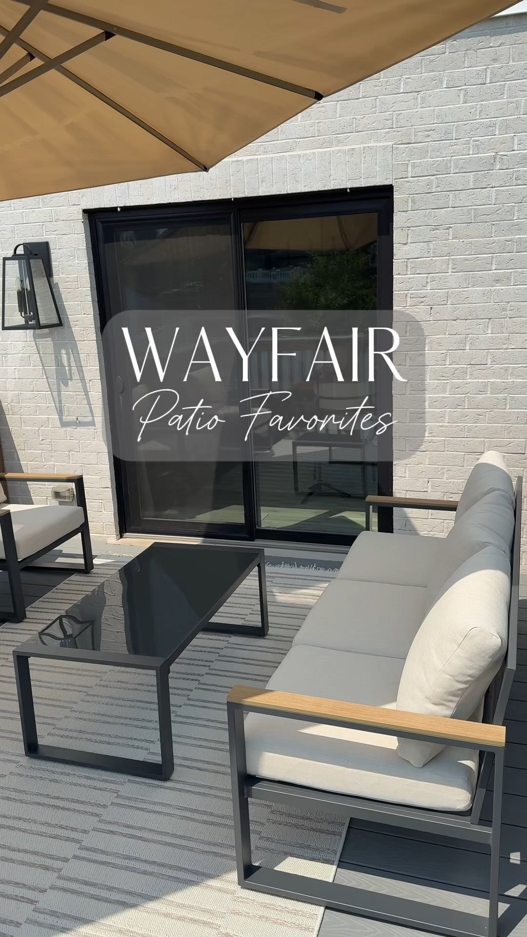 #ad Patio favorites from @Wayfair ! This 5 person patio set is affordable and great quality! 
#WayfairPartner #Wayfair #outdoor #wishyouwerehere