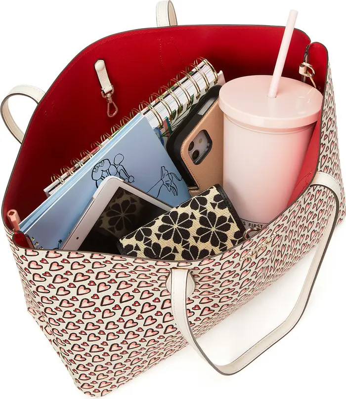 all day large leather tote | Nordstrom